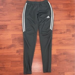 Women Adidas 3-Stripes Pants in Grey - Size: XS